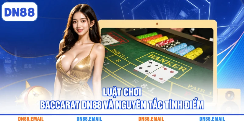 Luật chơi Baccarat DN88 và nguyên tắc tính điểm