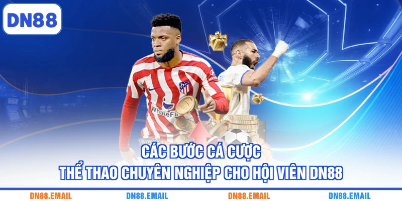 Các bước cá cược thể thao chuyên nghiệp cho hội viên DN88