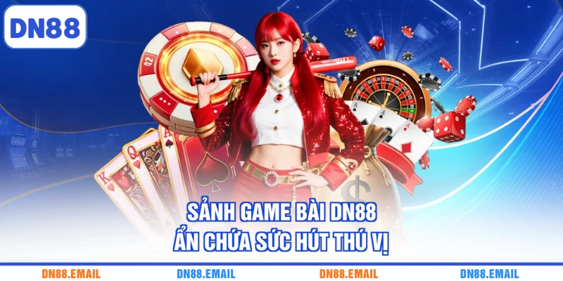 Sảnh game bài DN88 ẩn chứa sức hút thú vị